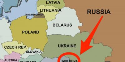 Карта На Молдова